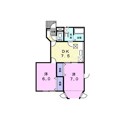 パールハイツ　Ａ 101【管理NO：1-007138401-01010】 ★家具家電は申し込み後に搬入しますの物件画像