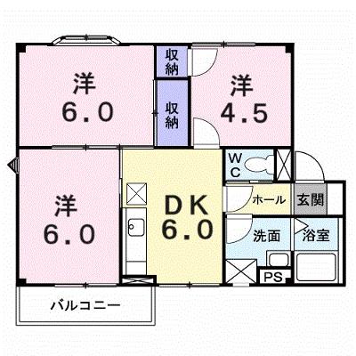 パラム 202【管理NO：1-004826901-02020】 ★家具家電は申し込み後に搬入します★の物件画像