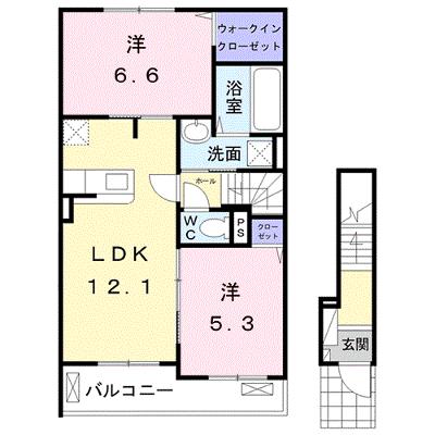ブルー　バード 205【管理NO：1-025312401-02040】 ★家具家電は申し込み後に搬入します★の物件画像