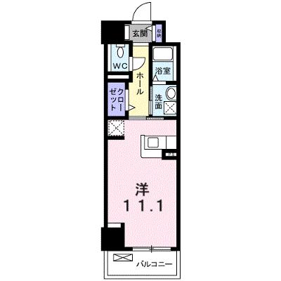 ユリウス　湊町 306【管理NO：1-025013301-03050】 ★家具家電は申し込み後に搬入しますの物件画像