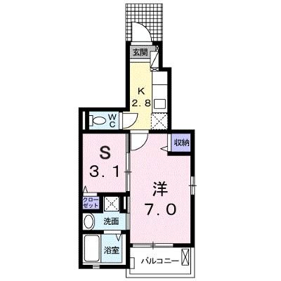 アンビエンテ　アイ 101【管理NO：1-024839701-01010】 ★家具家電は申し込み後に搬入しますの物件画像