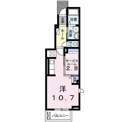 ヒナタサク 101【管理NO：1-024016701-01010】 ★家具家電は申し込み後に搬入しますの物件画像