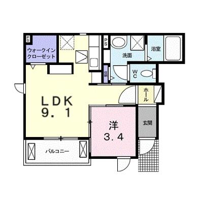 プランドール　山柿爽 101【管理NO：1-021800701-01010】 ★家具家電は申し込み後に搬入しますの物件画像