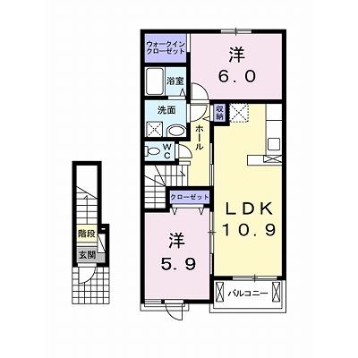 ボニート 205【管理NO：1-021371101-02040】 ★家具家電は申し込み後に搬入します 2026年07月下旬入居可能の物件画像