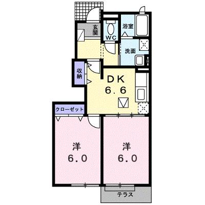 アルモニー・Ｋ 102【管理NO：1-018756901-01020】 ★家具家電は申し込み後に搬入します★の物件画像
