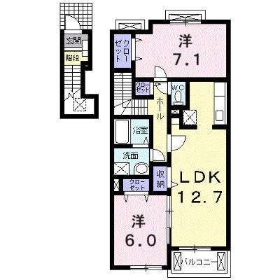 Ｎａｖｅｌ　Ａｖｅｎｕｅ 202【管理NO：1-015874801-02020】 ★家具家電は申し込み後に搬入します 2026年08月中旬入居可能の物件画像