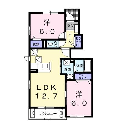 Ｆｏｒｅｓｔ　Ｃｒａｎｅ　Ａ 103【管理NO：1-015414201-01030】 ★家具家電は申し込み後に搬入しますの物件画像
