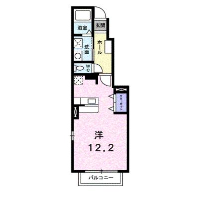 エレガンツァ・プリムラＡ 102【管理NO：1-014308001-01020】 ★家具家電は申し込み後に搬入しますの物件画像