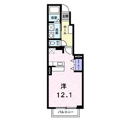 ホライズン・タカオカⅠ　Ｂ 103【管理NO：1-014249102-01030】 ★家具家電は申し込み後に搬入しますの物件画像