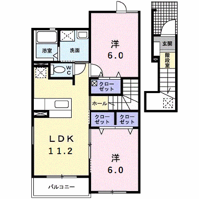 カーサ　パズ 203【管理NO：1-014240601-02030】 ★家具家電は申し込み後に搬入します★の物件画像