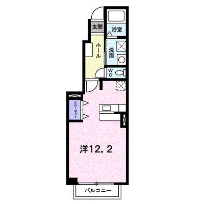 メゾン　ド　ロベリア 103【管理NO：1-014113301-01030】 ★家具家電は申し込み後に搬入しますの物件画像
