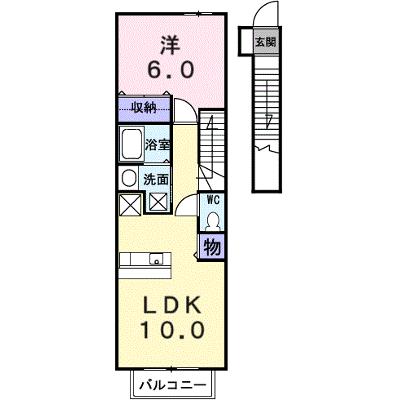 ラフレシールはなみずき 205【管理NO：1-013953501-02040】 ★家具家電は申し込み後に搬入しますの物件画像