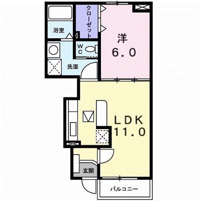 クレールＭＫ 102【管理NO：1-013417101-01020】 ★家具家電は申し込み後に搬入します★の物件画像