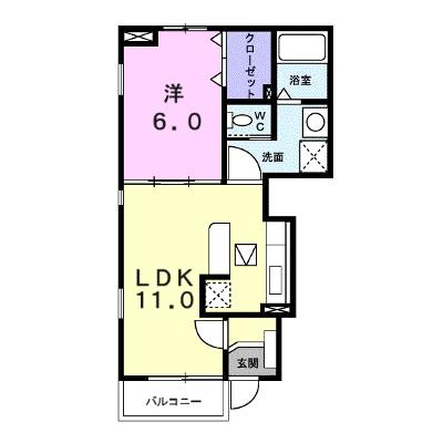 ウインド・ヒルⅠ 101【管理NO：1-013392401-01010】 ★家具家電は申し込み後に搬入します★の物件画像