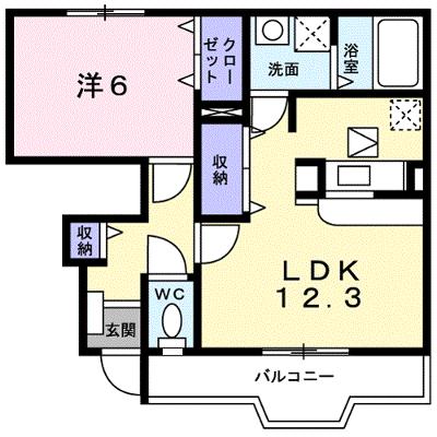 ウィッシュⅢ 102【管理NO：1-013146003-01020】 ★家具家電は申し込み後に搬入します★の物件画像