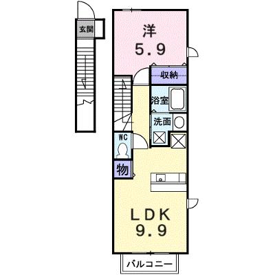 アイ・ビーコート　Ａ 201【管理NO：1-012237101-02010】 ★家具家電は申し込み後に搬入します 2026年07月中旬入居可能の物件画像