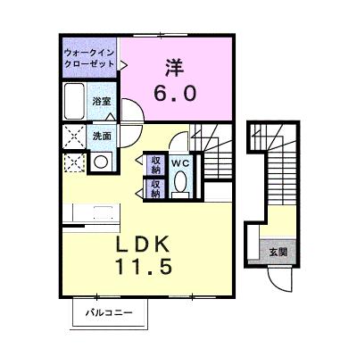 アヴニールＫ　Ａ 202【管理NO：1-012099101-02020】 ★家具家電は申し込み後に搬入します★の物件画像