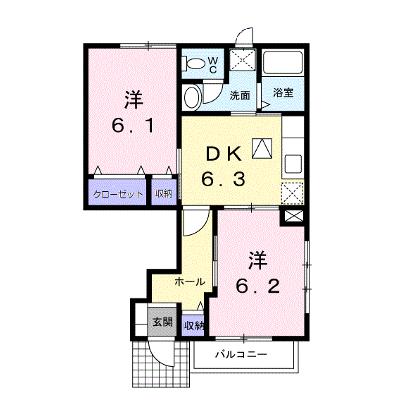 オーブリーＭ　Ⅱ 103【管理NO：1-010479802-01030】 ★家具家電は申し込み後に搬入します★の物件画像