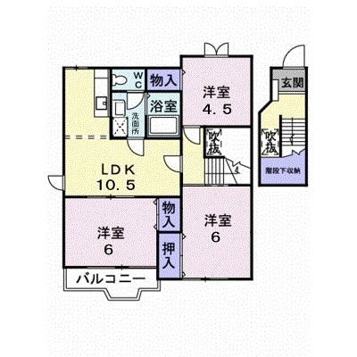 グリーンゲイブルズ１１０ 202【管理NO：1-009607901-02020】 ★家具家電は申し込み後に搬入しますの物件画像