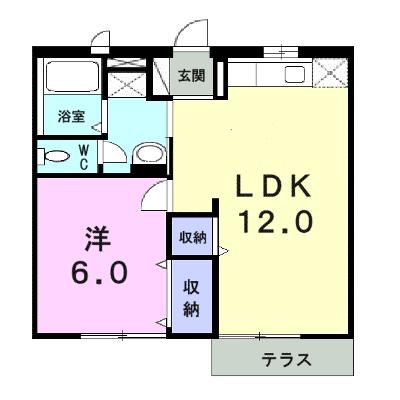 エルディム小栗 102【管理NO：1-009305901-01020】 ★家具家電は申し込み後に搬入します 2026年07月下旬入居可能の物件画像