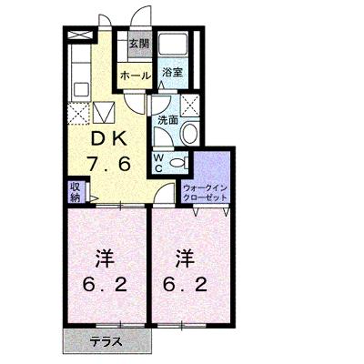 エスポワールシテイＡ 105【管理NO：1-009300101-01040】 ★家具家電は申し込み後に搬入しますの物件画像