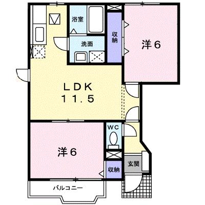 アメニティ長戸２ 101【管理NO：1-007438802-01010】 ★家具家電は申し込み後に搬入します★の物件画像
