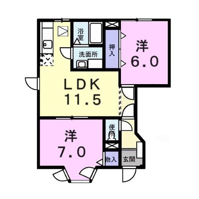 ウエストコート　Ｃ 101【管理NO：1-006158203-01010】 ★家具家電は申し込み後に搬入します★の物件画像