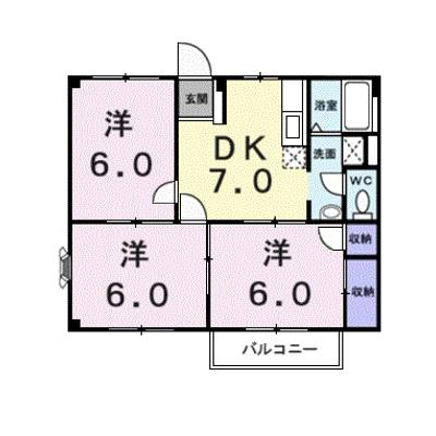 ドミールパル 203【管理NO：1-005231601-02030】 ★家具家電は申し込み後に搬入します 2026年07月中旬入居可能の物件画像