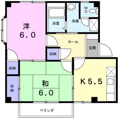 コ－ポフォレスト 202【管理NO：1-004450901-02020】 ★家具家電は申し込み後に搬入しますの物件画像