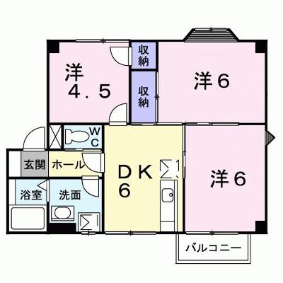 シャルマンハイムⅠ 201【管理NO：1-003075901-02010】 ★家具家電は申し込み後に搬入します★の物件画像