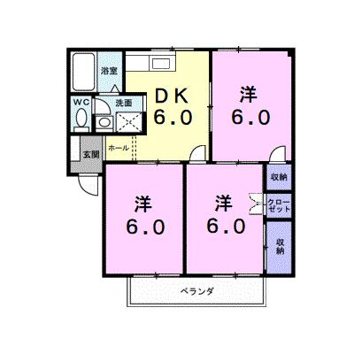 シティハイツ沖 202【管理NO：1-002789101-02020】 ★家具家電は申し込み後に搬入しますの物件画像