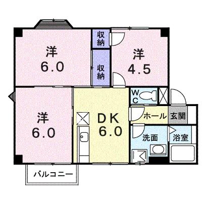 プラド－ル立川Ｂ 202【管理NO：1-002274302-02020】 ★家具家電は申し込み後に搬入します★の物件画像