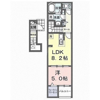シエロガーデン高知 204【管理NO：1-027975401-02040】 ★家具家電は申し込み後に搬入します★の物件画像