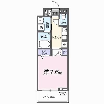クルール 305【管理NO：1-027926501-03050】 ★家具家電は申し込み後に搬入しますの物件画像