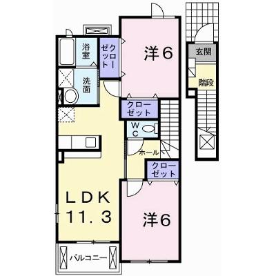 ゴールデン・リリィＤ 203【管理NO：1-015240702-02030】 ★家具家電は申し込み後に搬入しますの物件画像