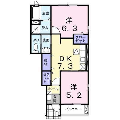 ゴールデン・リリィＣ 102【管理NO：1-015240701-01020】 ★家具家電は申し込み後に搬入しますの物件画像