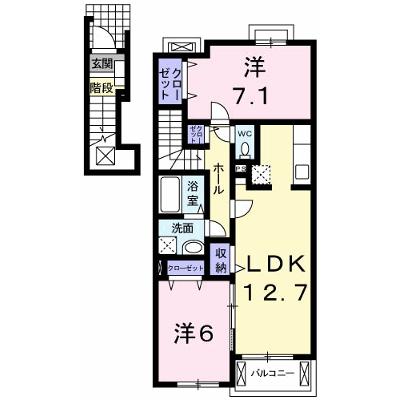 ガーデンハウス．フィオーレ　Ⅰ 202【管理NO：1-015042101-02020】 ★家具家電は申し込み後に搬入します 2026年07月中旬入居可能の物件画像