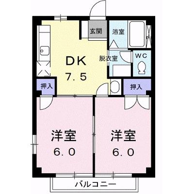 ドミール山田 204【管理NO：1-005687401-02040】 ★家具家電は申し込み後に搬入しますの物件画像