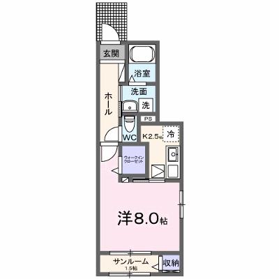 シエロガーデン介良 101【管理NO：1-028632801-01010】 ★家具家電は申し込み後に搬入しますの物件画像