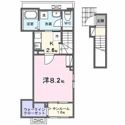コロレ宝永町 201【管理NO：1-028300901-02010】 ★家具家電は申し込み後に搬入しますの物件画像