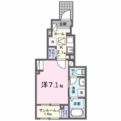 コロレ宝永町 104【管理NO：1-028300901-01040】 ★家具家電は申し込み後に搬入しますの物件画像
