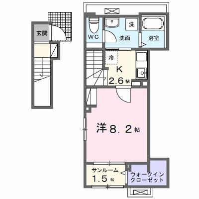 サイカス桟橋通 206【管理NO：1-027935701-02060】 ★家具家電は申し込み後に搬入しますの物件画像