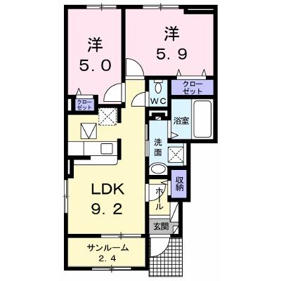 ローレンスハイツⅢ 101【管理NO：1-024125901-01010】 ★家具家電は申し込み後に搬入します 2026年08月中旬入居可能の物件画像