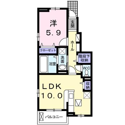 リヴァービサイドⅠ 104【管理NO：1-024118101-01040】 ★家具家電は申し込み後に搬入します 2026年08月中旬入居可能の物件画像
