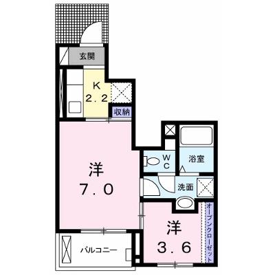 メゾンコリーヌ 102【管理NO：1-021182701-01020】 ★家具家電は申し込み後に搬入しますの物件画像