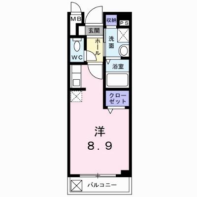 メイト鷹匠 602【管理NO：1-011699201-06020】 ★家具家電は申し込み後に搬入しますの物件画像
