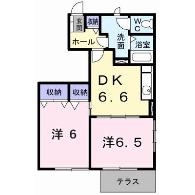 ヴィラ緑ヶ丘 101【管理NO：1-010222601-01010】 ★家具家電は申し込み後に搬入しますの物件画像