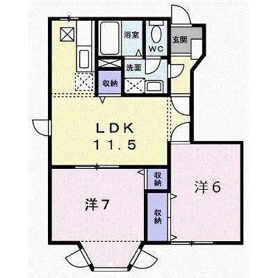 オリゾンハウス 102【管理NO：1-009322101-01020】 ★家具家電は申し込み後に搬入しますの物件画像