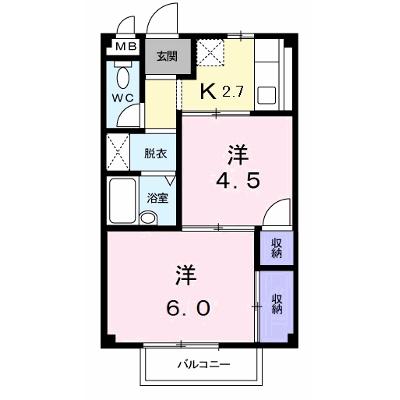 エルディム介良 202【管理NO：1-004515401-02020】 ★家具家電は申し込み後に搬入します★の物件画像
