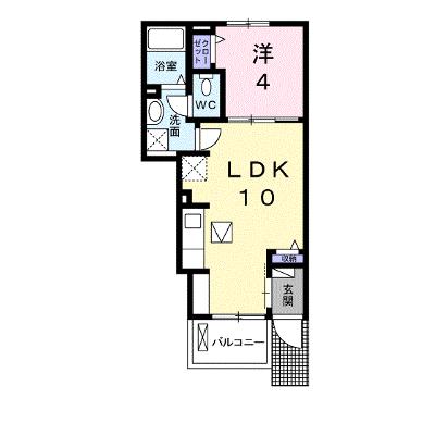 ヴィラ・マウントワン上東　Ａ 102【管理NO：1-023878501-01020】 ★家具家電は申し込み後に搬入します 2026年08月上旬入居可能の物件画像